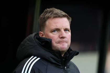 Newcastle manager Eddie Howe