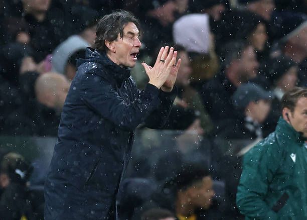 Tottenham manager Thomas Frank