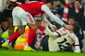 Arsenal manager Mikel Arteta happy with Liverpool manager Arne Slott's words regarding Martinelli vs. Bradley situation (video)