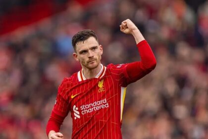 Andy Robertson hints at leaving Liverpool