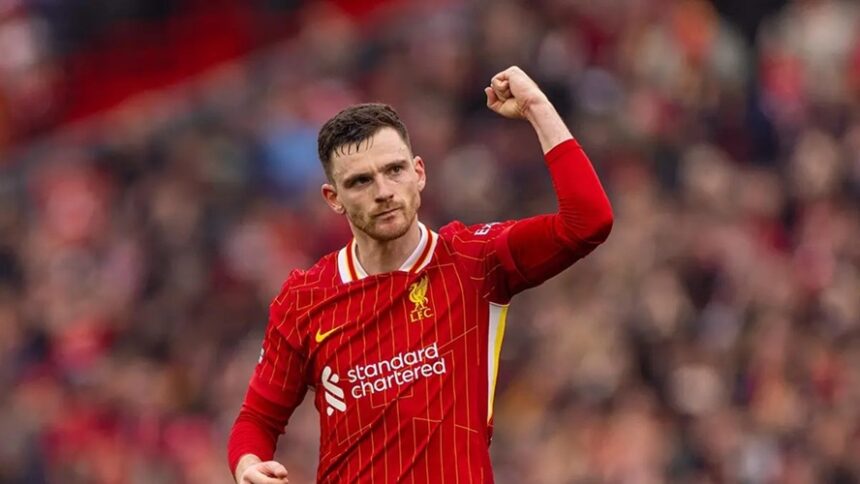 Andy Robertson hints at leaving Liverpool