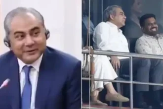 Mohsin Naqvi with Sri Lanka President