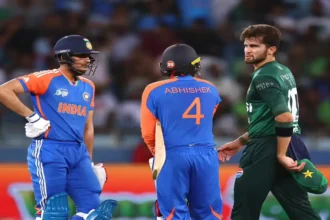 Abhishek Sharma Shaheen Afridi