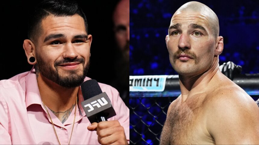 Anthony Hernandez and Sean Strickland