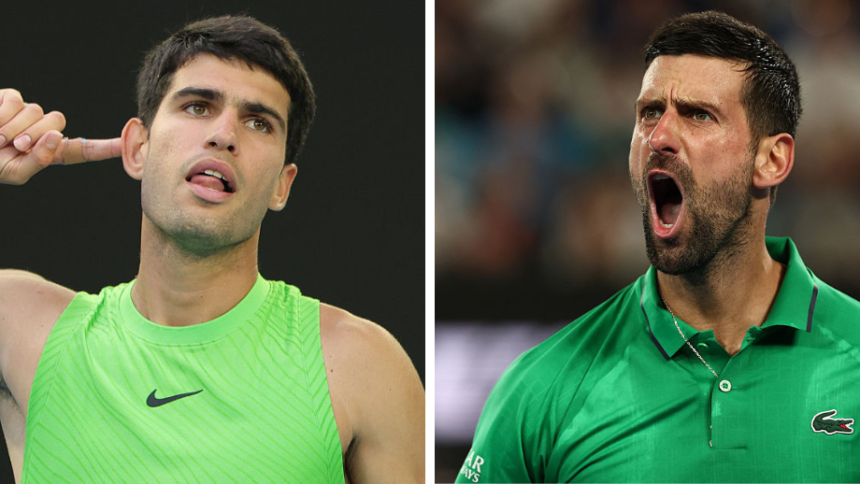 Australian Open live: Alcaraz and Djokovic set to meet in close final