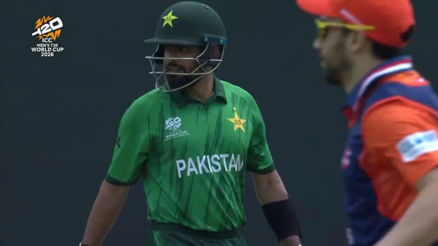 Babar Azam Fails Vs Netherlands