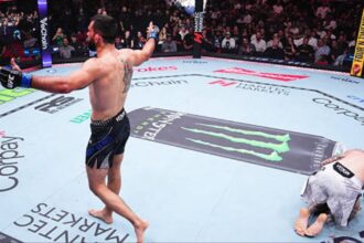 Benoit Saint-Denis Delivers a Dominant Second-Round TKO Over Hooker - UFC 325 Highlights
