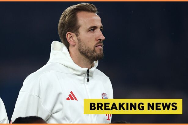 Harry Kane lining up for Bayern Munich, plus