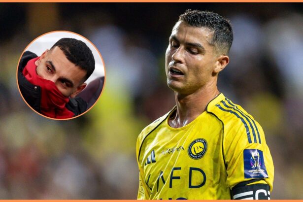 Cristiano Ronaldo and Mohamed Salah