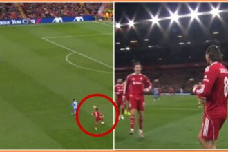 Dominik Szoboszlai scores for Liverpool vs Brighton