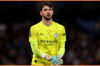 James Trafford of Manchester City