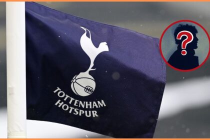 Tottenham Hotspur logo on flag