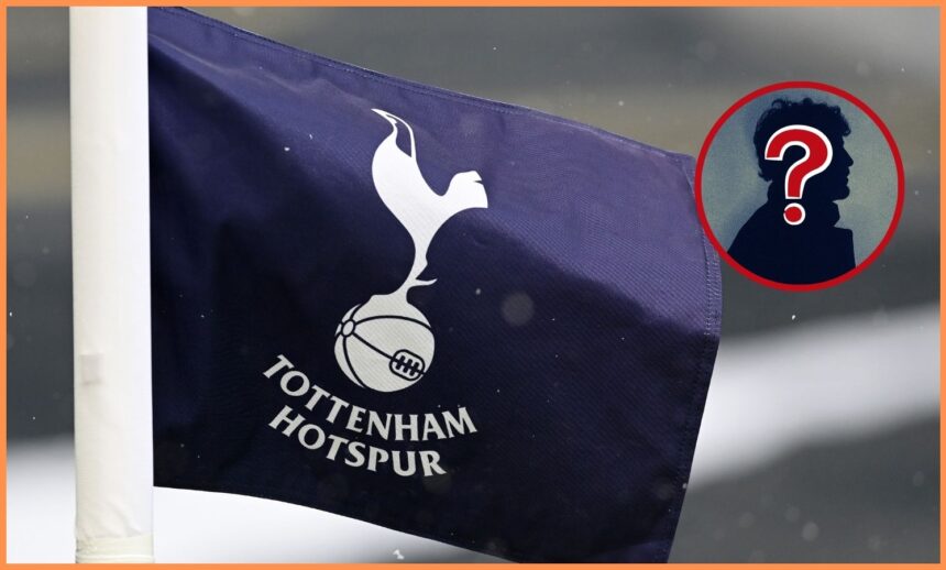 Tottenham Hotspur logo on flag