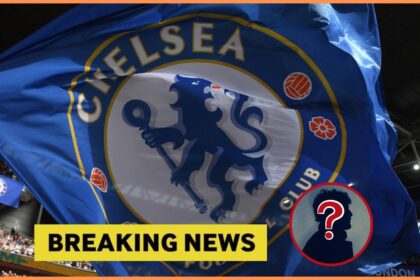 Chelsea FC logo and breaking news banner