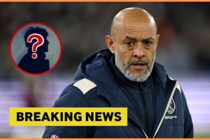 West Ham manager Nuno Espirito Santo looks on