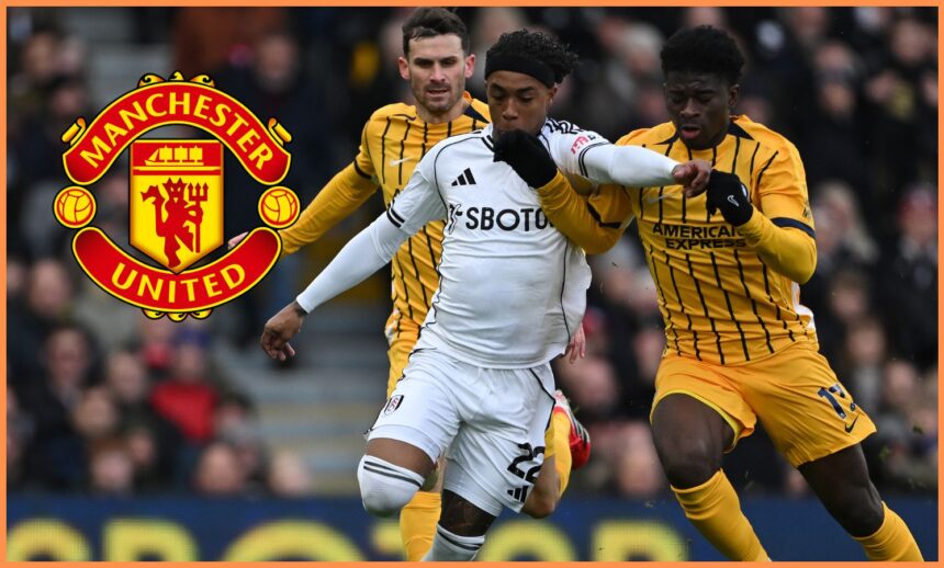 Carlos Baleba in action for Brighton against Leeds