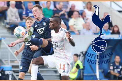 Nicolas Jackson in action for Bayern Munich against Hoffenheim
