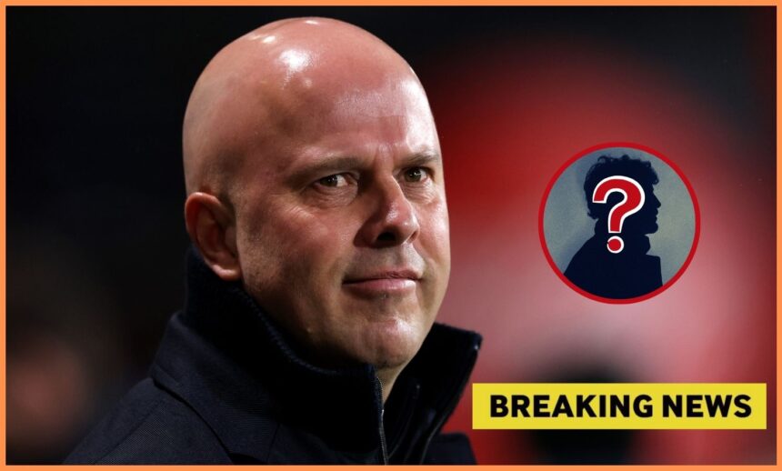 Liverpool manager Arne Slot smiles, and