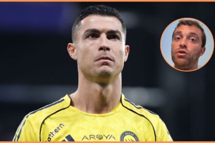 Cristiano Ronaldo and Fabrizio Romano