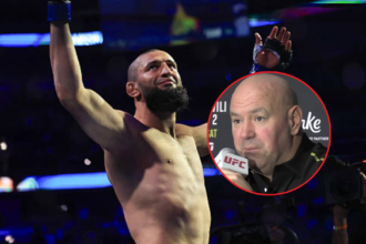 Dana White: Khamzat Chimaev Must Defend Middleweight Title Before Moving Weight Classes