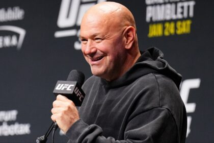 UFC CEO Dana White at the UFC 324 press conference