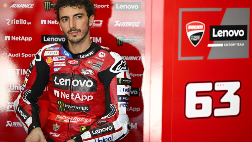 Ducati MotoGP boss Pecco Bagnaia says he is "completely different" after a difficult 2025