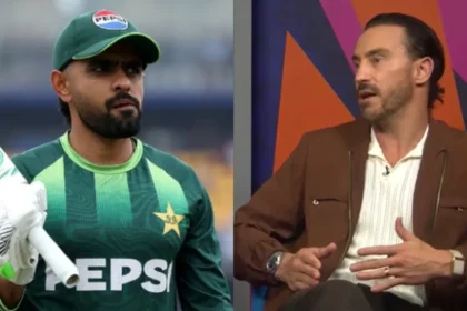 Babar Azam and Faf du Plessis