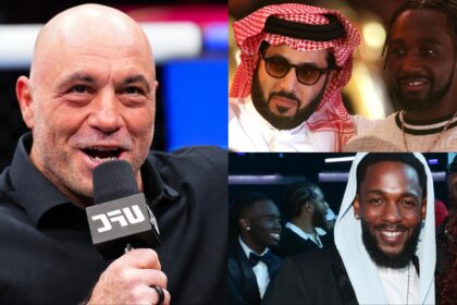 Joe Rogan, Terence Crawford, Turki Alalshikh, and Kendrick Lamar