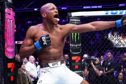 Michael 'Venom' Page enters the Octagon for his fight at UFC 299