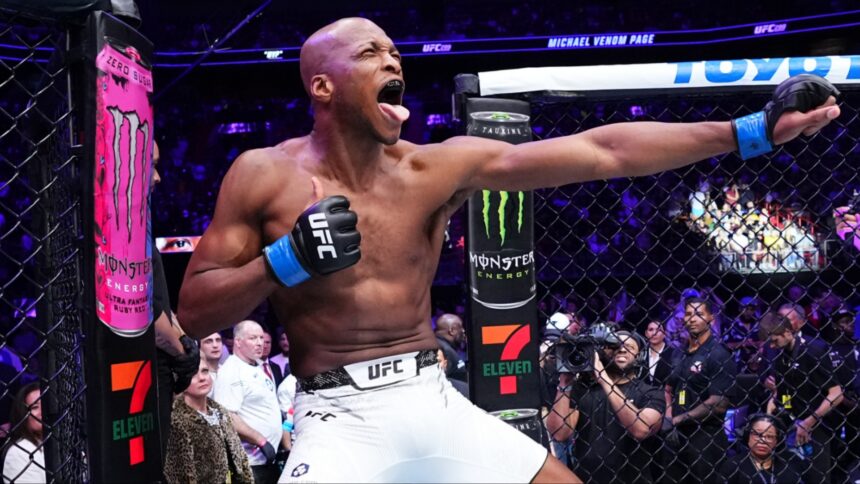 Michael 'Venom' Page enters the Octagon for his fight at UFC 299