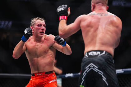 Paddy Pimblett battled Justin Gaethje in a losing effort at UFC 324