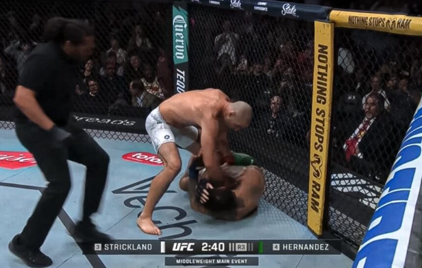 Sean Strickland, Anthony Hernandez, UFC Houston, Pros react, UFC