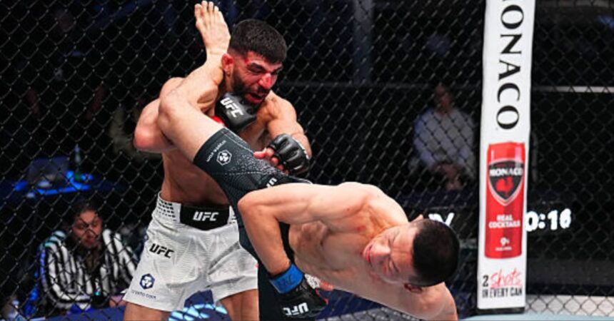 Kyoji Horiguchi defeats Amir Albazi in co-main event clash - UFC Vegas 113 Highlights