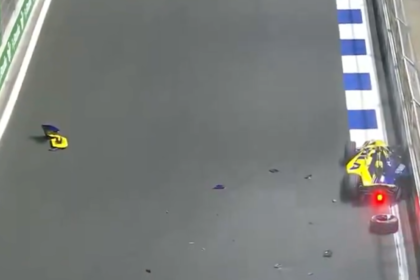 Richard Hammond's daughter Izzy involved in Formula E crash