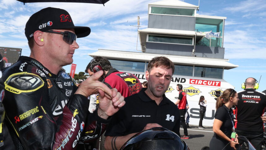 Sam Lowes injury update after Australian World SBK crash