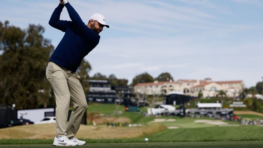 Scottie Scheffler is late again, but cuts Genesis