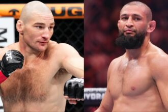 Sean Strickland and Khamzat Chimaev