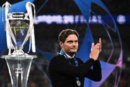 Tottenham are currently targeting an 'incredibly ambitious' permanent manager but he is keen to move on