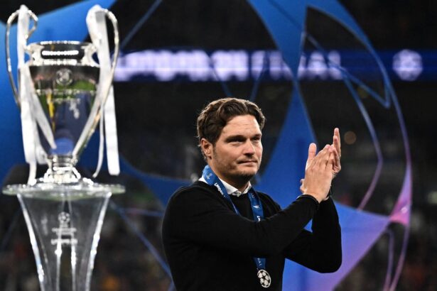 Tottenham are currently targeting an 'incredibly ambitious' permanent manager but he is keen to move on