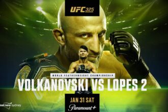 UFC 325, Alex Volkanovski, Diego Lopes, Results, Dan Hooker, UFC