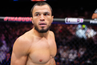 Umar Nurmagomedov inside UFC Octagon