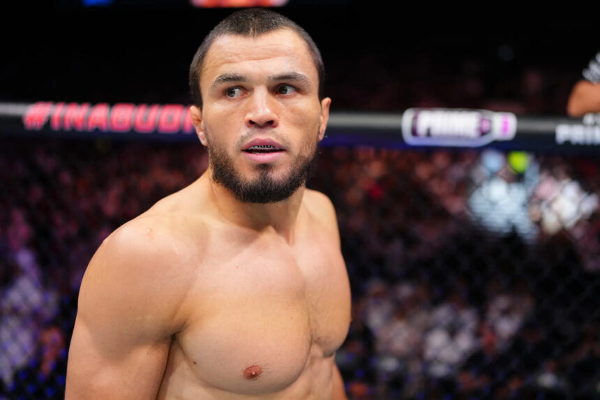 Umar Nurmagomedov inside UFC Octagon