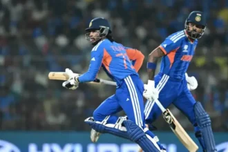 India post second highest total in T20 World Cup history