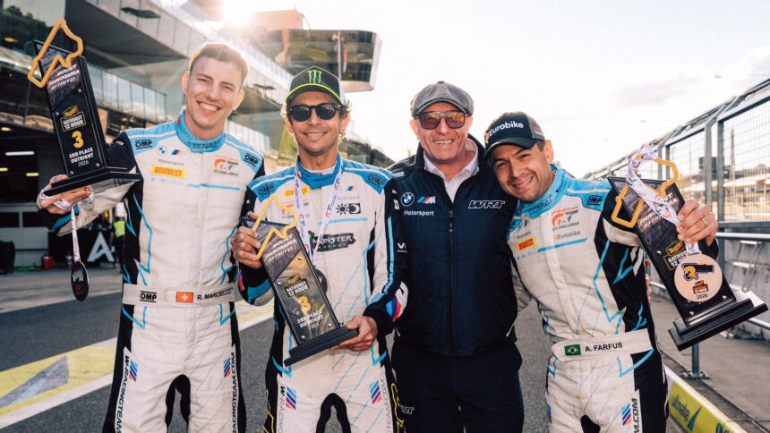 Valentino Rossi third in Bathurst 12 Hour race marred by serious incident