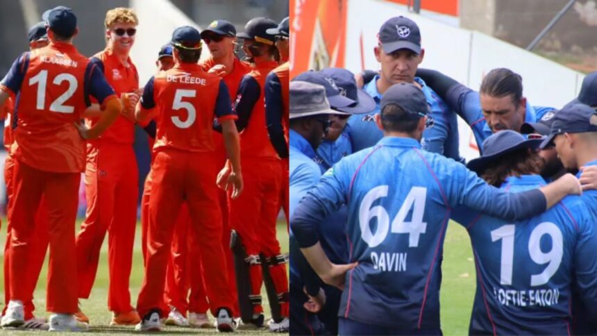 Netherlands Playing XI vs Namibia Playing XI