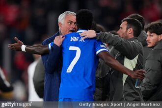 Benfica 0-1 Real Madrid: Vinicius scores a wonder goal but wins first leg in chaotic circumstances