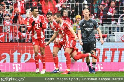 Bayern Munich 3-2 Eintracht Frankfurt: Kane's double secures a nervous victory