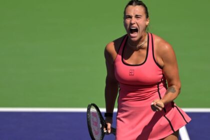 Sabalenka credits her new dog with providing 'mental health support'
