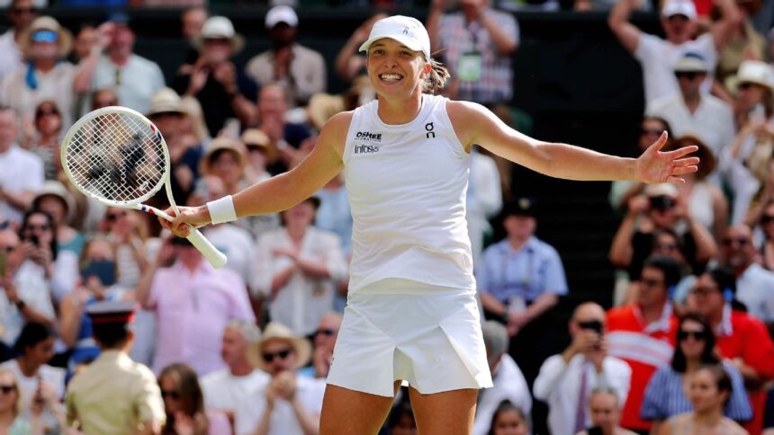 Iga Swiatek breaks up with coach after come-from-behind loss at Miami Open