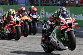 Johann Zarco, start, 2026 Thai MotoGP.